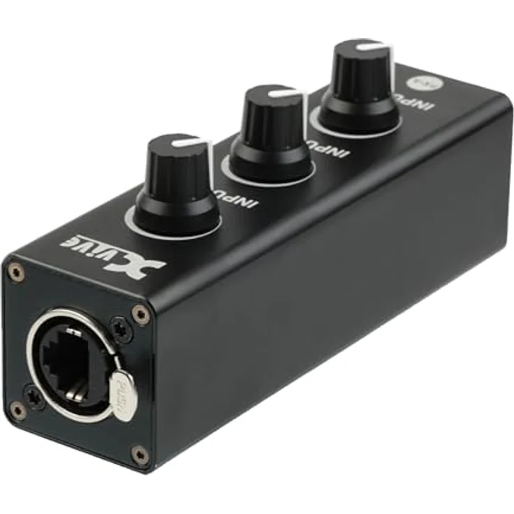 Xvive XVIVE PX Mixer/Kopfhörer-Verstärker, kompakter Mischermontager mit hochwertigem Klang – Bild 3