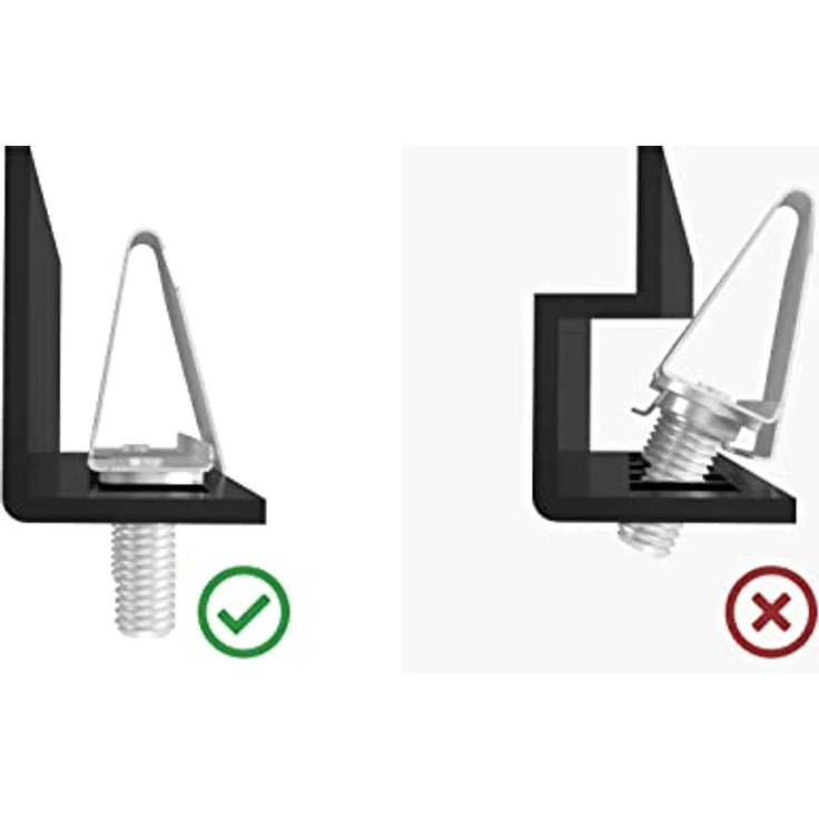 /dev/Mount 50-Pack - The Most Innovative Cage Nut Alternative for 19" Racks – Bild 5