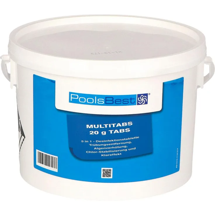 3 kg - PoolsBest® Mini - Multitabs 5 in 1, 20 g Tabletten