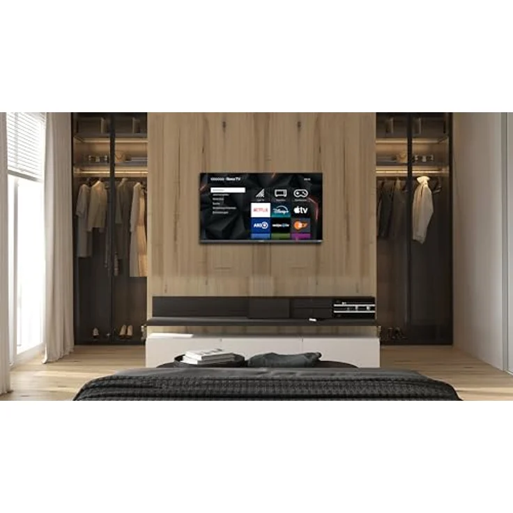 COOCAA 40CRTG30Z Roku Full HD Smart TV mit HDR10, 40 Zoll, 2 HDMI-Anschlüsse, Timeshift-Funktion – Bild 5