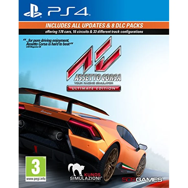 Assetto Corsa - Ultimate Edition PS4 [ - Preisvergleich – Bild 1