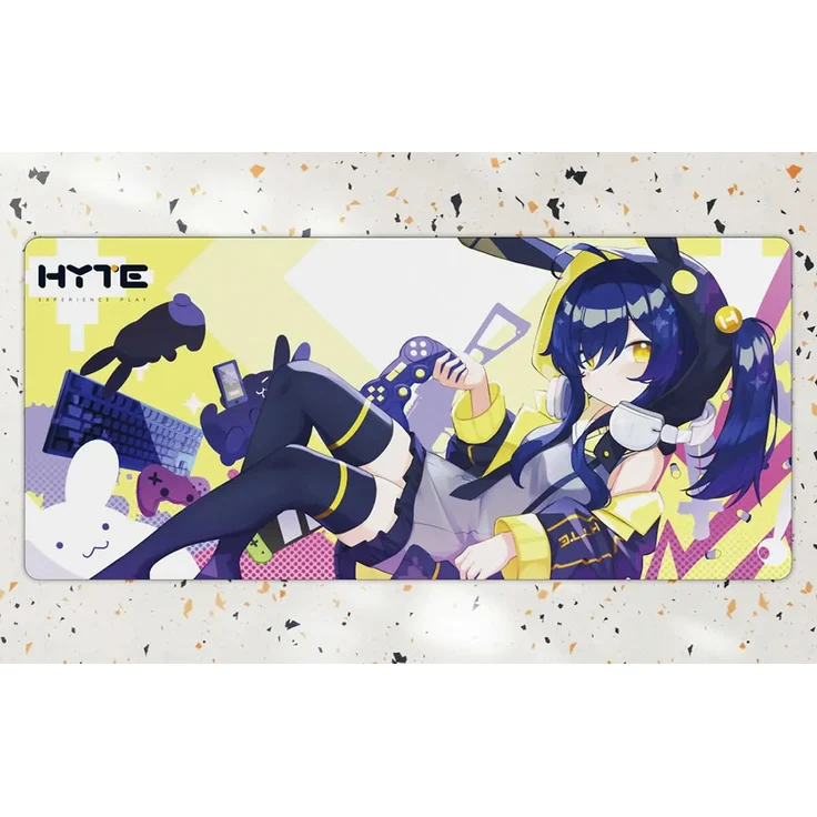 Hyte Bunny Splash (XL), Mausmatte, Mehrfarbig