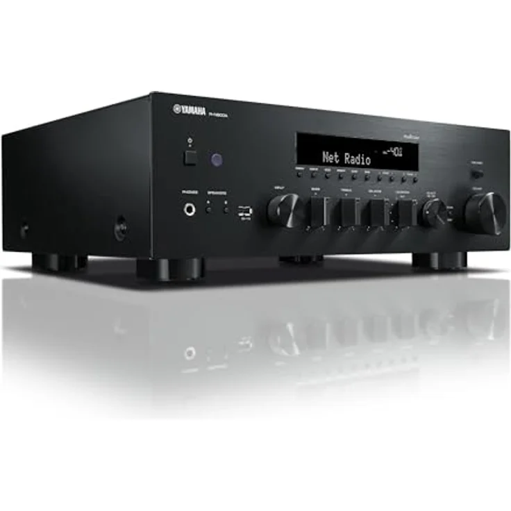 Yamaha R-N600A Network Receiver - schwarz - modernste ToP-Art-Struktur und Pure Direct-Modus - MusicCast - Sabre ES9010K2M 384 kHz, 32-Bit-DAC – Bild 2