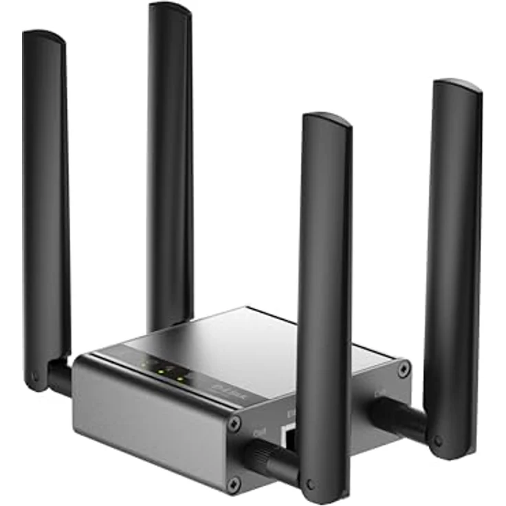 D-Link DWM-311-G 5G NR Industrial M2M Modem, Router mit VPN-Schutz, Plug and Play, Schwarz – Bild 2