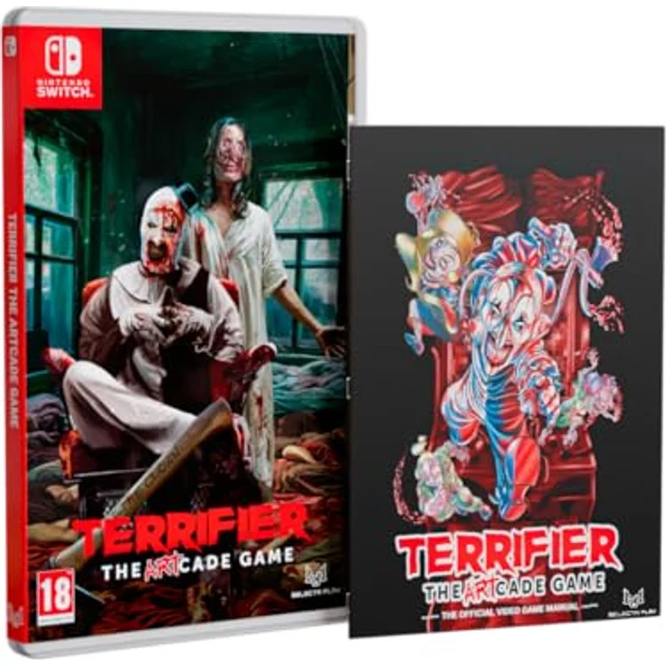 SELECTA PLAY Terrifier: The ARTcade Game [PEGI], 100% Uncut, Deutsch spielbar, Nintendo Switch, Pixelgrafik, Multiplayer, 6 Spielmodi – Bild 1