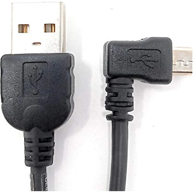SYSTEM-S Micro USB Kabel Datenkabel Ladekabel mit 90° Winkelstecker 90 Grad gewinkelt 50 cm – Bild 7