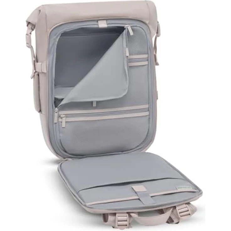 Kapten & Son Lisbon Pro Backpack 26L, Rucksack mit Laptopfach bis 16 Zoll, wasserfest, muted rose altrosa – Bild 5