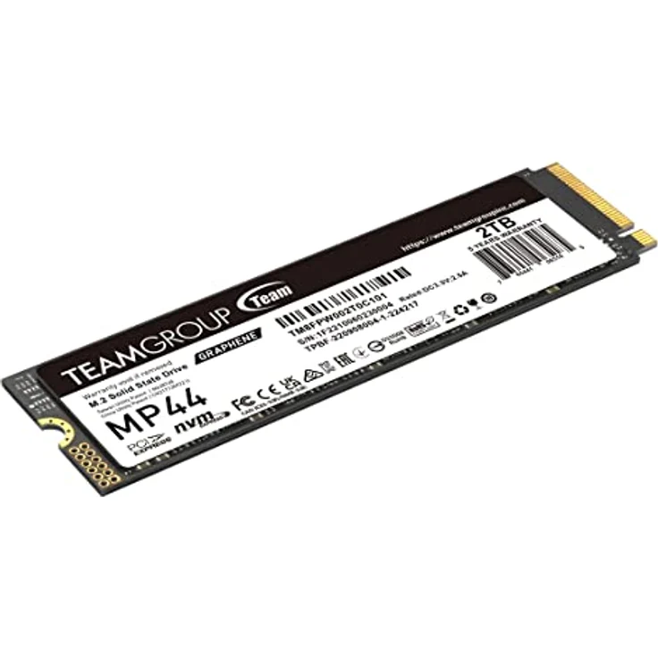 SSD Team MP44 M.2 2TB PCIe G4x4 2280 – Bild 3