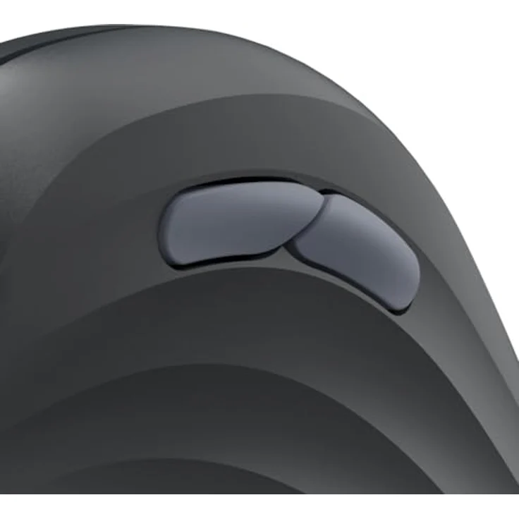 Hama EWM-500R, Ergonomische Funk-Maus mit 1800 DPI, 7 Tasten, schwarz – Bild 14