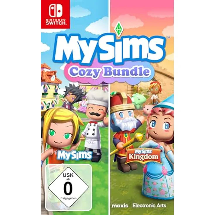 Electronic Arts MySims: Cozy Bundle Switch | Deutsch, Nintendo Switch Games mit liebenswerten Sims und zauberhaften Geschichten