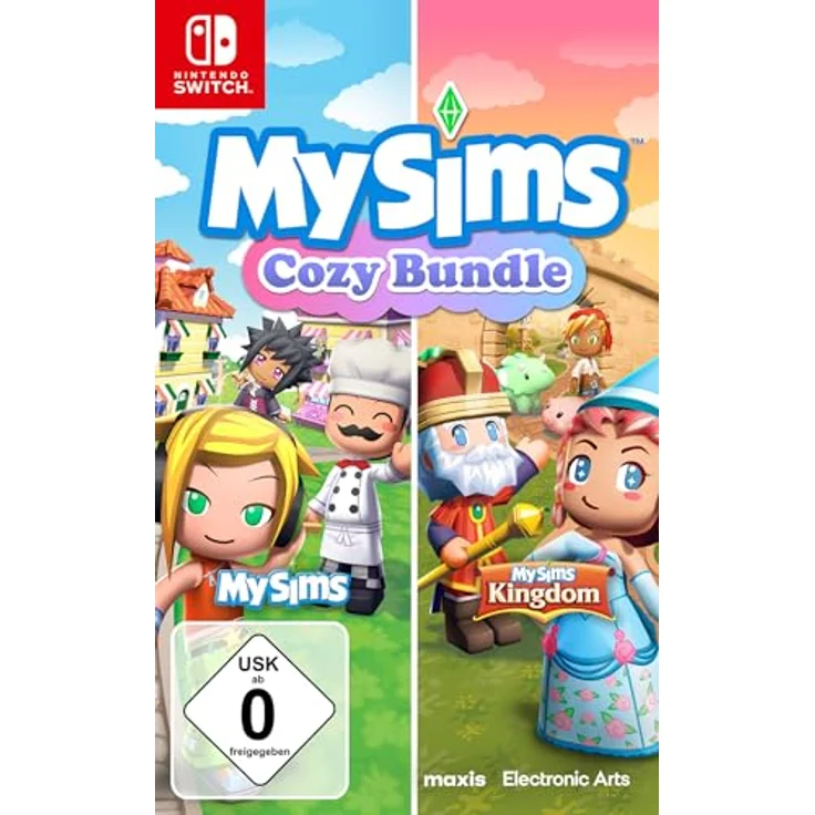 Electronic Arts MySims: Cozy Bundle Switch | Deutsch, Nintendo Switch Games mit liebenswerten Sims und zauberhaften Geschichten – Bild 1