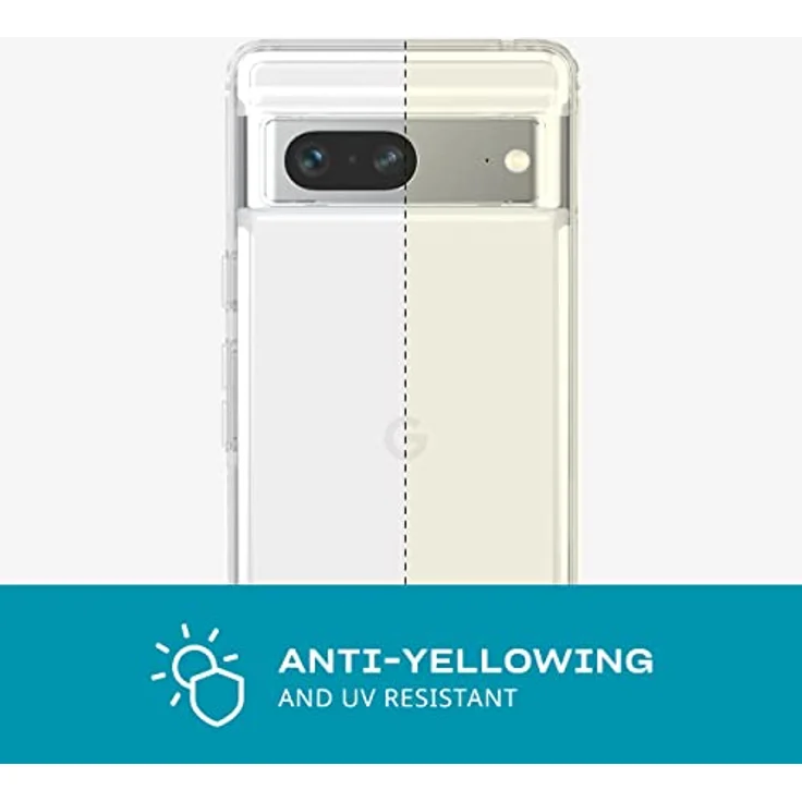 tech21 Google Pixel 7 Evo Clear, Clear Handyhülle mit 3,6 m Multi-Drop-Schutz und Anti-Vergilbungs-Technologie – Bild 5