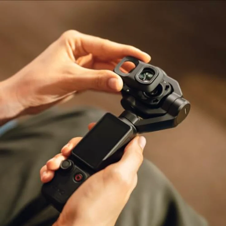 DJI Osmo Pocket 4P Weitwinkelobjektiv, 108° Sichtfeld, Schwarz – Bild 5