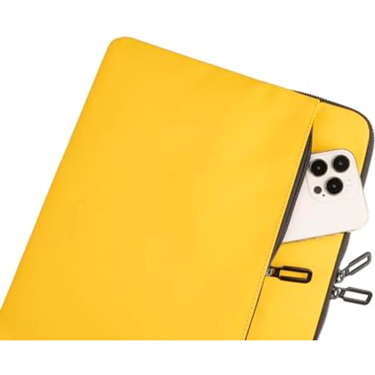 Tucano Gommo Sleeve Gelb Notebooktasche 13-14 Zoll (14", Apple) – Bild 4
