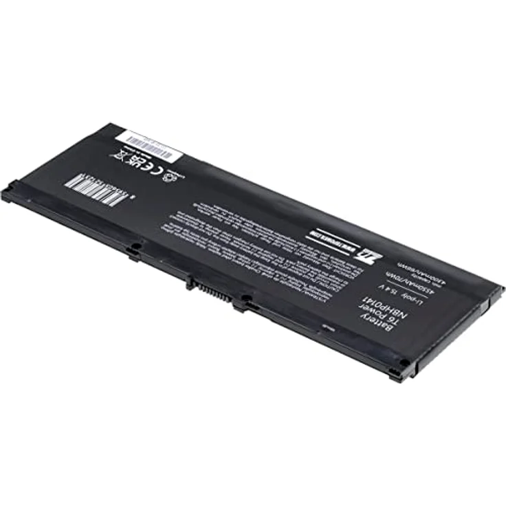 T6 Power Batterie für HP Omen 15-ce000 und Pavilion Power 15-cb000, 4550mAh, 70Wh, 4 Zellen, Li-Polymer – Bild 2