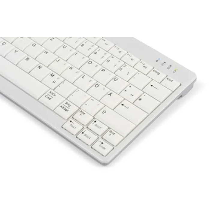 Bakker Elkhuizen UltraBoard 950 V2 Wireless, Kabellose Tastatur mit deutscher Tastenbelegung, grau – Bild 3