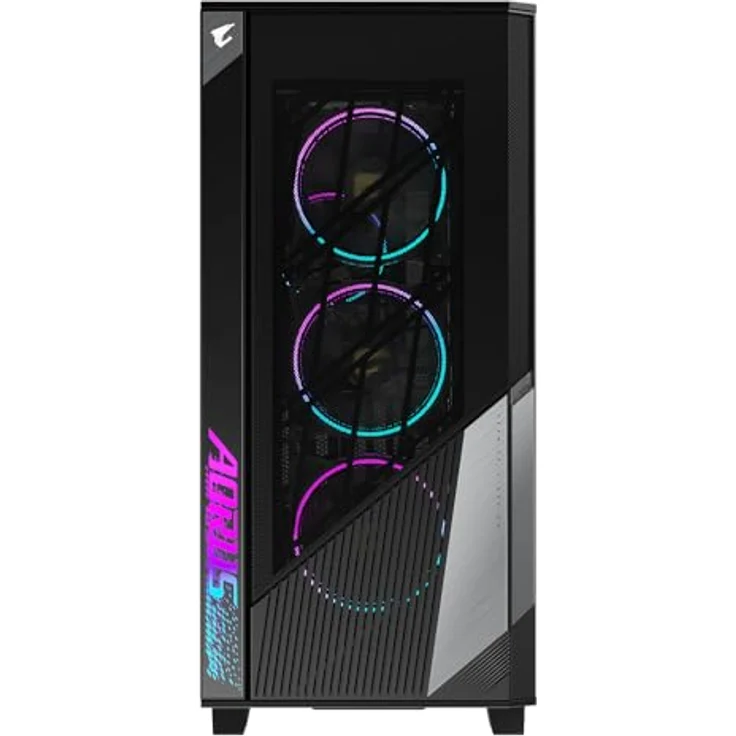 Case|GIGABYTE|AORUS C500 Glass|MidiTower|ATX|EATX|MicroATX|MiniITX|Colour Juodas|GB-AC500GST – Bild 2