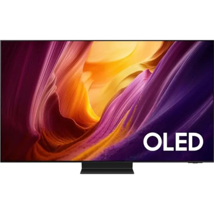 Samsung QE65S95HFT, 65 Zoll 4K OLED Smart-TV mit NQ4 AI Gen3 Prozessor, WLAN, Schwarz