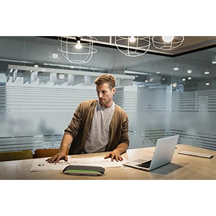 Poly - Sync 40+ Bluetooth Konferenzlautsprecher (Plantronics) – für flexibles Arbeiten – kompatibel mit PC/Mac via BT600 Dongle & Smartphones über Bluetooth - kompatibel mit Teams, Zoom & mehr – Bild 4