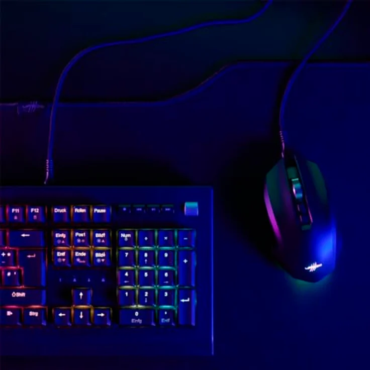 Urage Reaper 800, Optische Gaming-Maus mit 26000 DPI, 8000 Hz, RGB, Schwarz, Versandkostenfrei – Bild 7