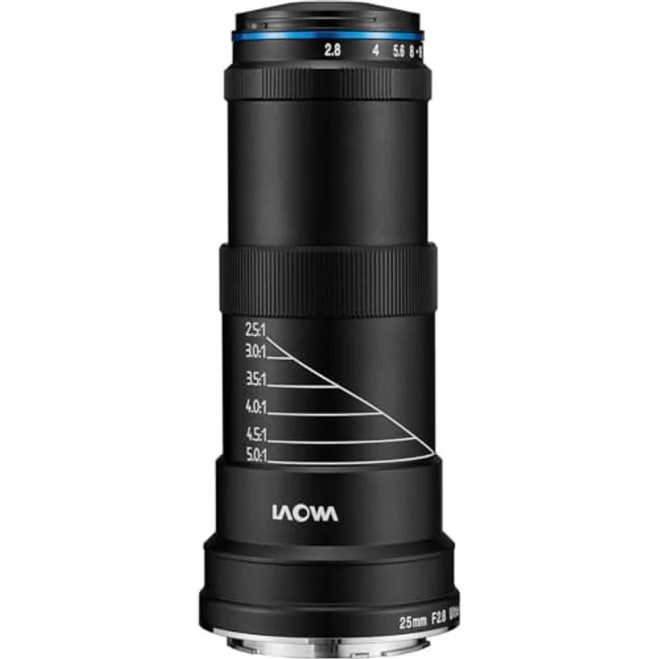 Laowa 25mm f/2.8 2.5-5X Ultra Macro SLR Makro-Objektiv Schwarz – Bild 5