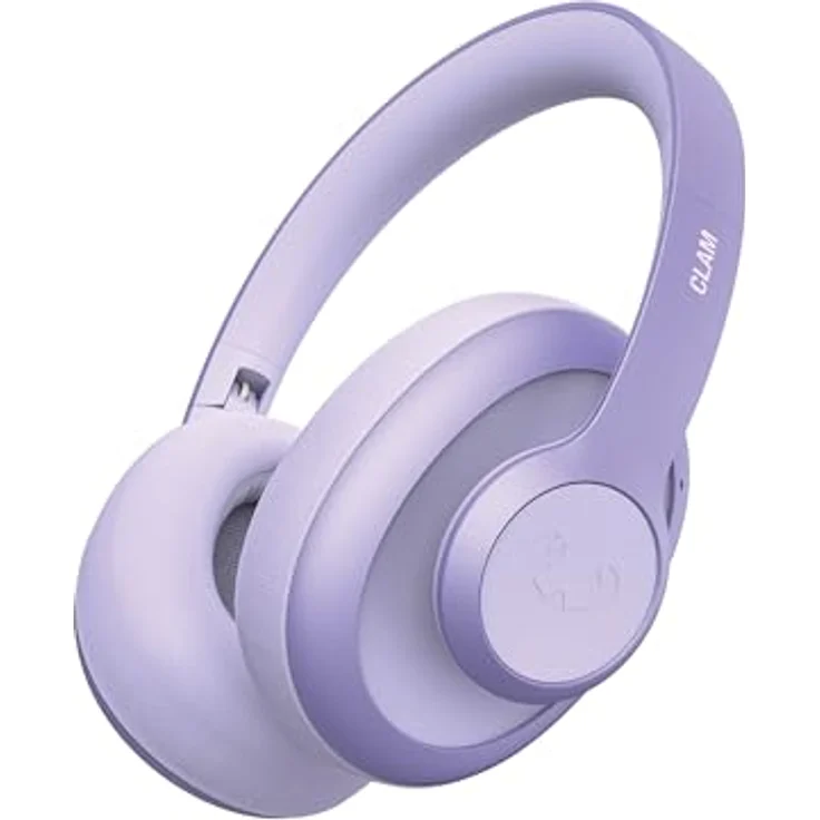 Fresh 'n Rebel Clam Ace Bluetooth Kopfhörer Over Ear mit Hybrid Active Noise Cancelling, 60 Stunden Spielzeit, Perfect Calling, Schnellladung, Wind-Noise Cancelling, Tastensteuerung (Lila) – Bild 1