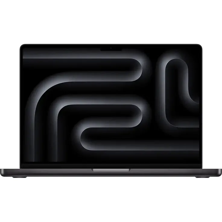 Apple MacBook Pro 14" M4, 10-Core CPU & GPU, 24GB RAM, 512GB SSD, Space Schwarz, NanoGlas, Beleuchtetes Magic Keyboard mit Touch ID