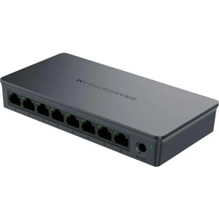 Grandstream GWN7711, 8 Port, Layer-2-Lite-verwaltete Netzwerk-Switches mit IGMP-Snooping und QoS – Bild 2
