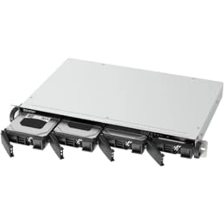 QNAP TS-433eU 4-Bay NAS, 1U Rackmount Design, Kurze Tiefe, Edge Speicher, Dateiverwaltung, Docker Container – Bild 6