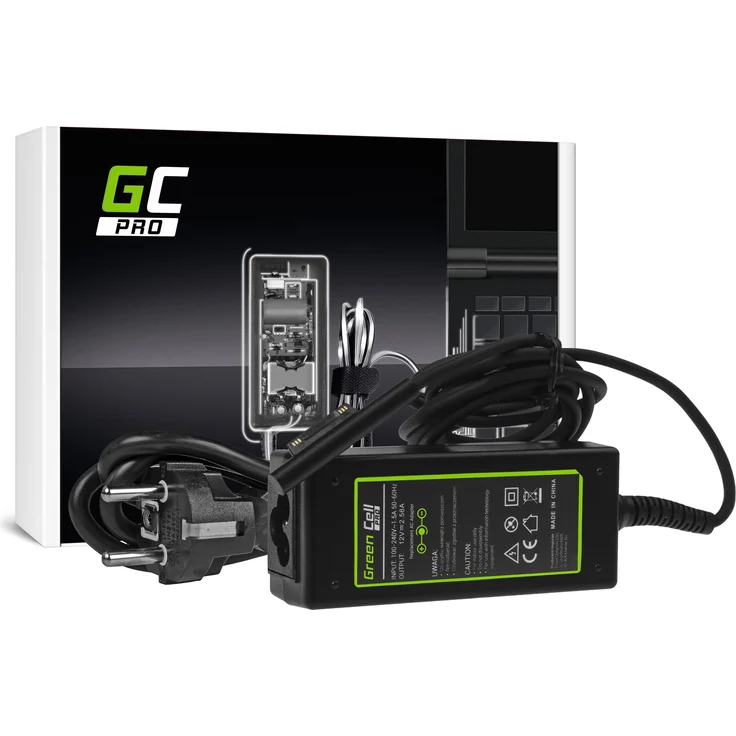 GreenCell Cell AD63P, 36 W Netzteil & Spannungsumwandler für Notebooks, schwarz, hohe Effizienz und langlebiges Design – Bild 1