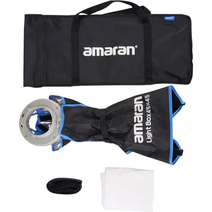 Amaran 18 x 18 quadratische Lichtbox, kompakte Softbox mit Bowens-Mount und One-Snap-Setup – Bild 5