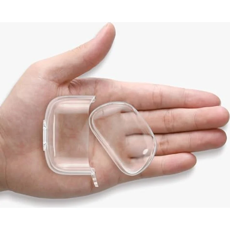 kwmobile Hülle kompatibel mit JBL Tune Flex - TPU Silikon Schutzhülle Case Cover Kopfhörer Transparent - Flexibel und elastisch, transparenter Auftritt – Bild 2