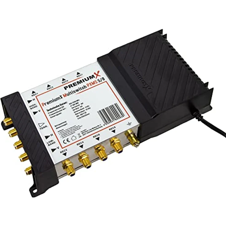 PremiumX PXMS-5/8 Multischalter für 8-er Teilnehmer 5/8 – Bild 5
