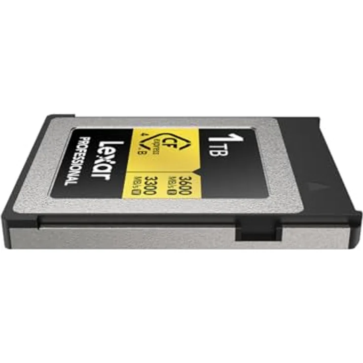Lexar CFExpress Professional Type B 4.0 Gold, 1 TB Speicherkarte mit 3600 MB/s Lesegeschwindigkeit und 3300 MB/s Schreibgeschwindigkeit – Bild 5