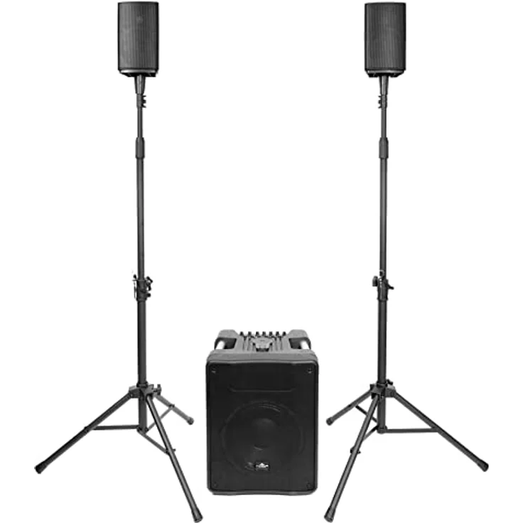 Vyrve Audio MIZAR Aktives PA-Lautsprecher-Set Bluetooth – Bild 1