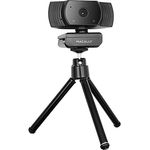 Macally MZOOMCAM, USB-A Full HD 1080p Webcam, schwarz mit Mikrofon, Stativ und Halterung - Preisvergleich