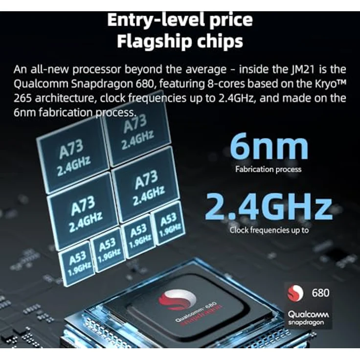 JadeAudio /FiiO JM21 Hi-Res Music Player MP3 mit Snapdragon 680, Bluetooth WiFi USB DAC 12.5H Spielzeit (Himmelblau) – Bild 2