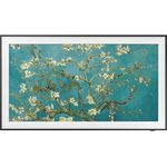 Samsung The Frame 32" LS03C, Full HD Fernseher mit Quantenpunkt-Technologie und wechselbaren Rahmen in Weiß, Teak und Braun