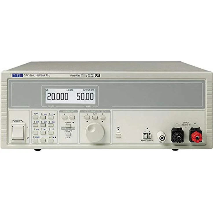 Aim TTi QPX1200SP Labornetzgerät, einstellbar 0-60 V/DC 0-50A 1200W LAN, LXI, RS-232, USB, Anal – Bild 1