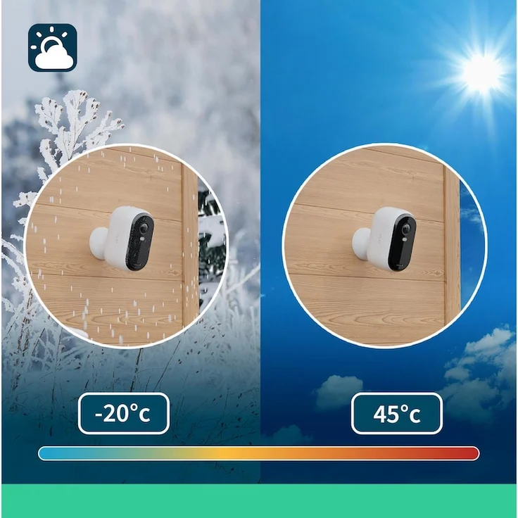 Arlo Essential 2K Outdoor Überwachungskamera Doppelpack Ip-Kamera – Bild 9