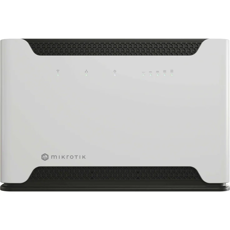 MikroTik Chateau LTE 5G R16, WLAN-Router mit 867 Mbit/s, 5 Gigabit-Ports, grau-schwarz
