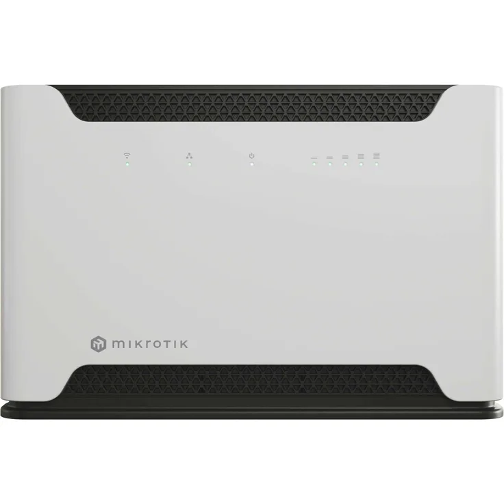 MikroTik Chateau LTE 5G R16, WLAN-Router mit 867 Mbit/s, 5 Gigabit-Ports, grau-schwarz