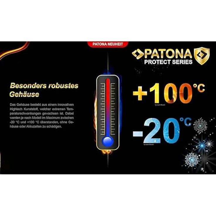 PATONA Protect EN-EL18D Akku, 3500mAh Qualitätsakku mit V1 Gehäuse und intelligentem Akkusystem, kompatibel mit Nikon Z9 und D6 – Bild 3