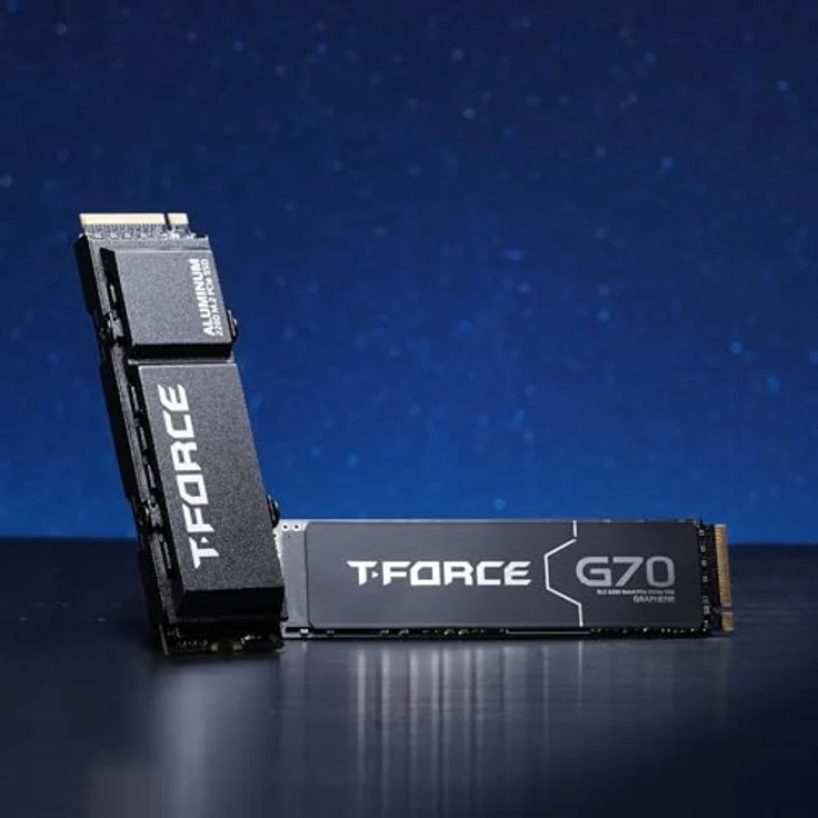 TEAMGROUP T-Force G70 Pro SSD, 2 TB, bis zu 7400 MB/s Lese-/6600 MB/s Schreibgeschwindigkeit, PS5 kompatibel, InnoGrit Controller, 5 Jahre Garantie – Bild 4