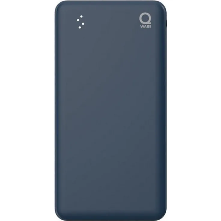 Qware Gaming Powerbank 10000 mAh, mit USB C und 2x USB Ausgängen für Smartphones und Tablets, kompakt und robust