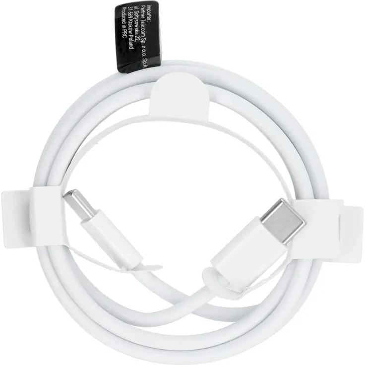 OEM USB-C auf USB-C 3.0 Kabel, 30W Power Delivery, 1 Meter, weiß