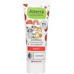 Alterra Kinder Zahngel Bio-Erdbeere mit Natriumfluorid, für Milchzähne, 0–6 Jahre, fluoridhaltig & natürlich