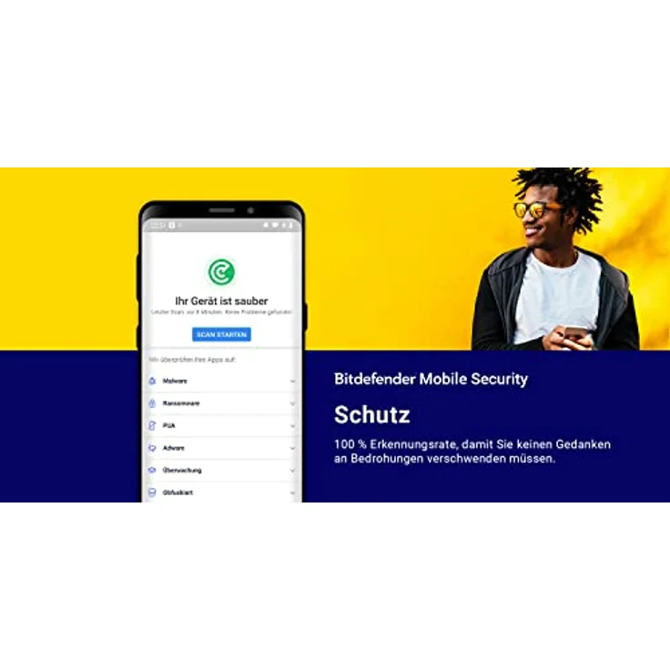 Bitdefender Mobile Security für Android, 1 Gerät, 18 Monate Schutz, mit Betrugswarnung und Auto-Pilot – Bild 3