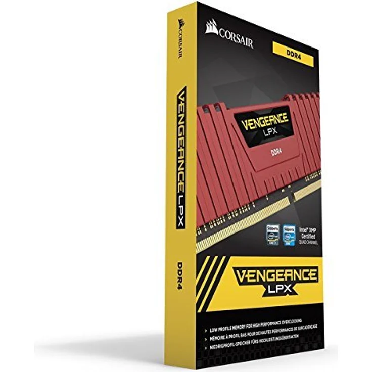 Corsair Vengeance LPX Kit 64GB DDR4-2133 rot (CMK64GX4M4A2133C13R) – Bild 6