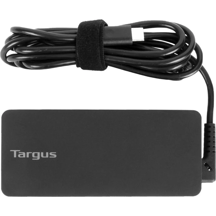 Targus USB-C PD Charger (65 W), kompaktes Notebook-Netzteil mit Power-Delivery-Technologie, Schwarz